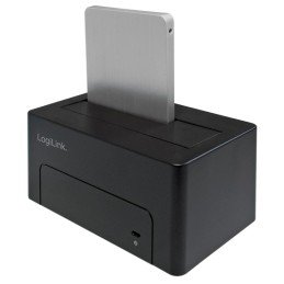 Docking Station USB3.1 Gen2 per HDD/SSD SATA da 2.5"/3.5" Nero