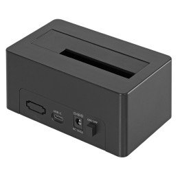 Docking Station USB3.1 Gen2 per HDD/SSD SATA da 2.5"/3.5" Nero