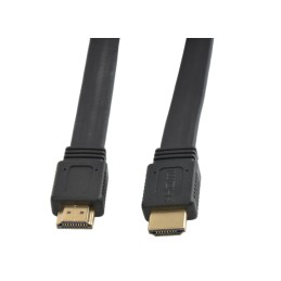 Cavo HDMI 2.0 High Speed con Ethernet A/A M/M Piatto 1m