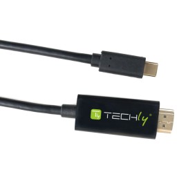 Cavo Adattatore USB-C™ Maschio a HDMI 2.0 4K Maschio 2m Nero