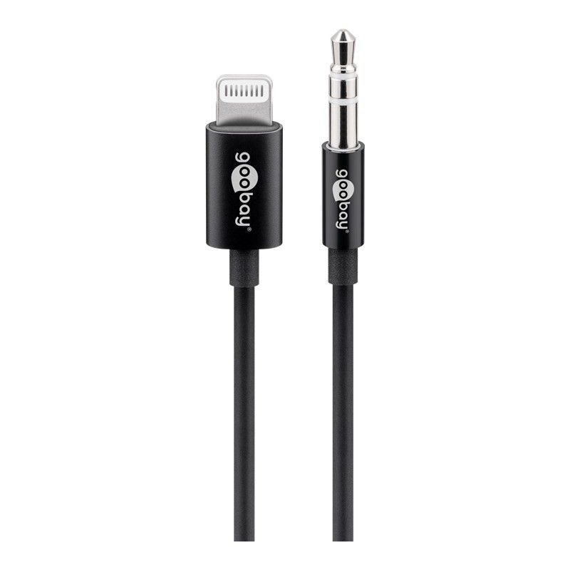 Cavo da Apple Lightning a Audio 3,5 mm M 1m Nero