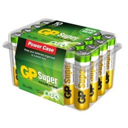Confezione 24 Batterie GP Super Alcaline MiniStilo AAA: 24A/LR03