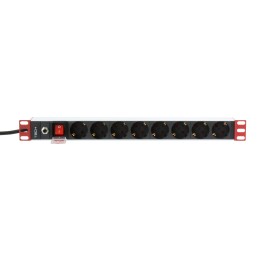 Multipresa per Rack 19" 8 Uscite Spina Schuko