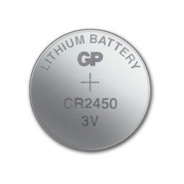 Blister 5 Batterie Litio a Bottone CR2450