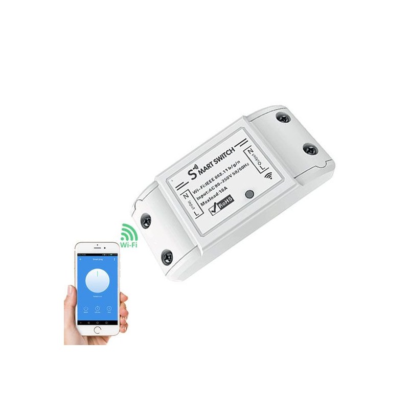 Interruttore Switch Smart Home 10A WiFi Universale, R4967