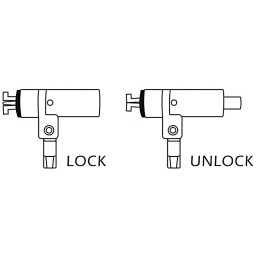 Lucchetto di Sicurezza per Notebook con Chiave per HP Nano