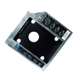 Adattatore SATA HDD Caddy per HDD/SSD da 9,5mm Nero