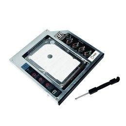 Adattatore SATA HDD Caddy per HDD/SSD da 9,5mm Nero