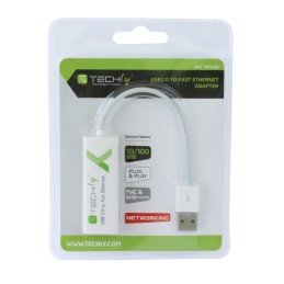 Convertitore da USB2.0 a Fast Ethernet 10/100 Mbps