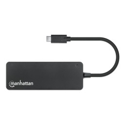 Hub USB 3.2 Gen 1 USB-C™ Maschio a 4 porte USB-A Femmina Nero