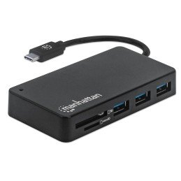 Hub USB-C™ 3.2 Gen 1 a 3 porte con Lettore Schede