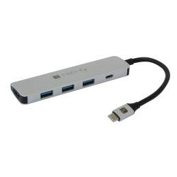 Hub USB-C™ con HDMI 4K e PD