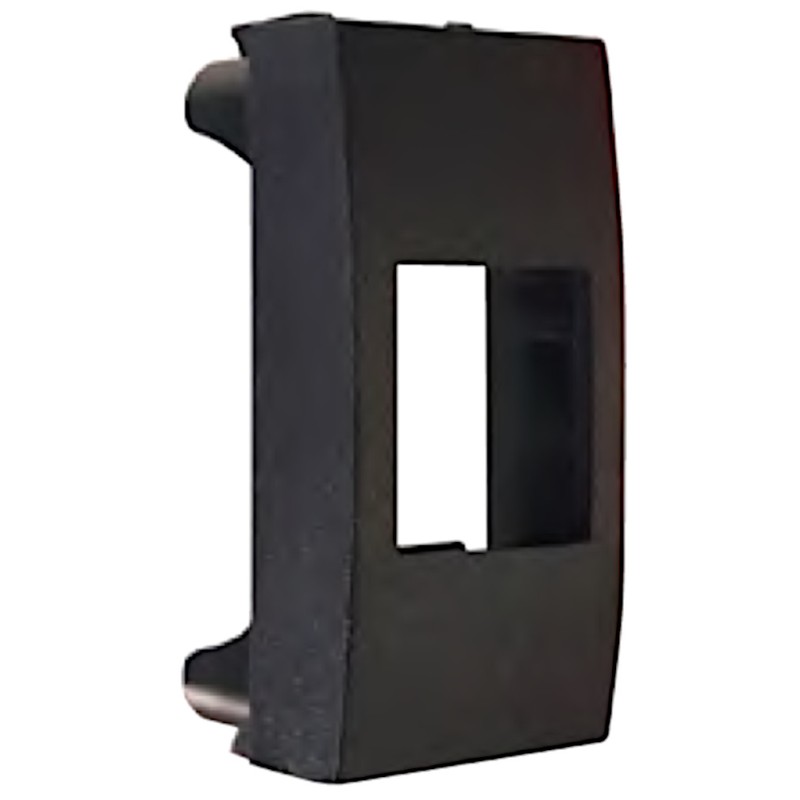 Adattatore Frutti RJ45 per serie ABB Mylos Nero Adattatore Frutti RJ45 per serie ABB Mylos Nero