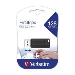 Memoria USB 2.0 PinStripe da 128Gb Colore Nero