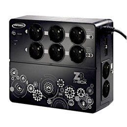 Gruppo di Continuità UPS Z3 Zen Box EX 500VA Nero