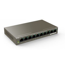 Switch PoE 8 porte 10/100 Mbps + 2 Gigabit, F1110P-8-102W