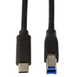 Cavo SuperSpeed USB-C™ Maschio/USB-B Maschio 1m Nero