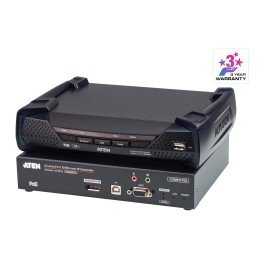 Estensore KVM over IP 4K DisplayPort a Display Singolo con PoE, KE9952