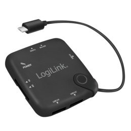 HUB Multifunzione On-The-Go Micro-USB e Lettore di Schede