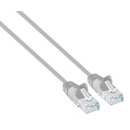 Cavo patch di rete Cat6 UTP Slim 0,5 m grigio