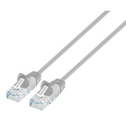 Cavo patch di rete Cat6 UTP Slim 1,5 m grigio