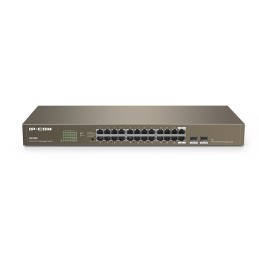 Switch Ethernet Gigabit 24 Porte+2 porte SFP Layer 2 Unmanaged