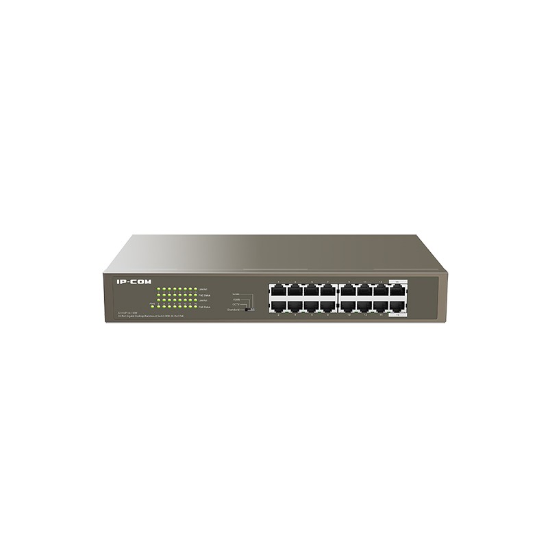 Switch 16 Porte Gigabit Desktop/Rack con 16 porte PoE+