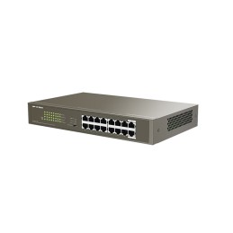 Switch 16 Porte Gigabit Desktop/Rack con 16 porte PoE+