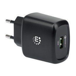 Caricatore USB da Muro QC3.0 18W Quick Charge™ Nero
