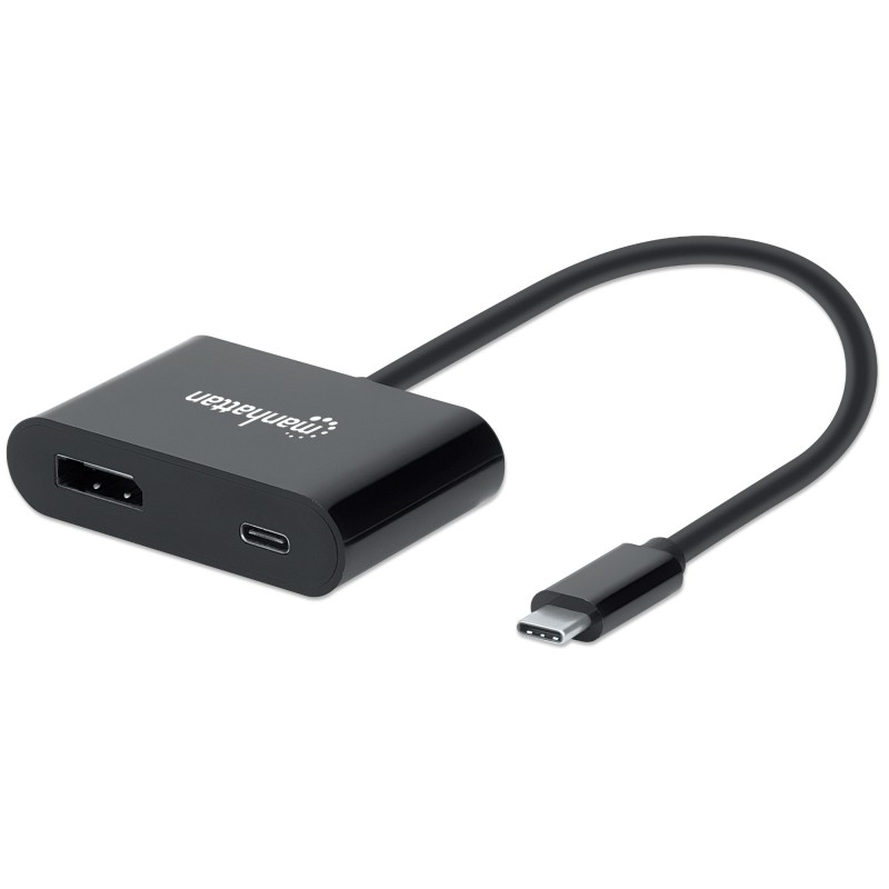 Adattatore Convertitore USB-C™ M a DisplayPort F con Power Delivery Adattatore Convertitore USB-C™ M a DisplayPort F con Power Delivery