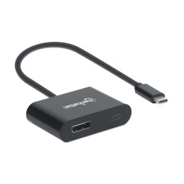 Adattatore Convertitore USB-C™ M a DisplayPort F con Power Delivery