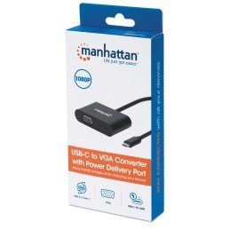 Adattatore Convertitore USB-C™ Maschio VGA Femmina con Power Delivery