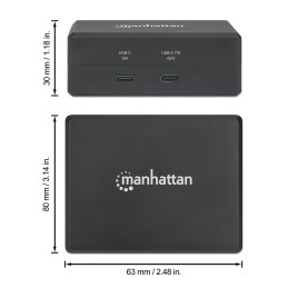 Hub USB-C™ con funzione di ricarica Power Delivery 45W