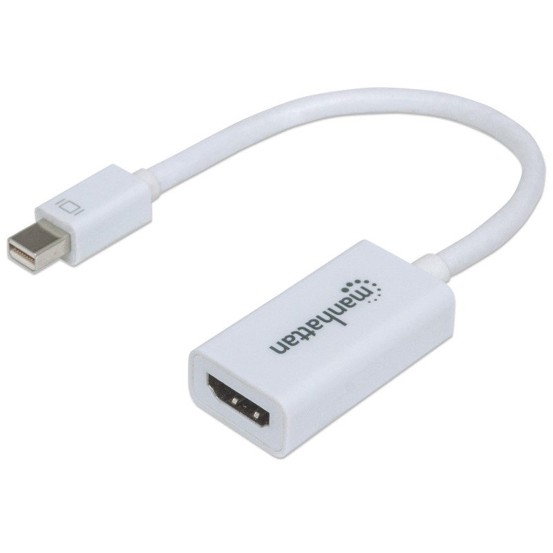 Adattatore Mini DisplayPort a HDMI Passivo Bianco Adattatore Mini DisplayPort a HDMI Passivo Bianco