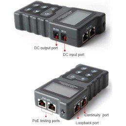 Tester Professionale PoE RJ45