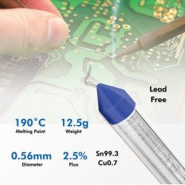 Stagno in Dispenser Ø 0,56 mm Rame 0,7% 12,5g