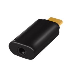 Adattatore Convertitore Audio Portatile da USB-C™ a 3,5 mm Nero