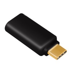 Adattatore Convertitore Audio Portatile da USB-C™ a 3,5 mm Nero