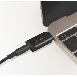 Adattatore Convertitore Audio Portatile da USB-C™ a 3,5 mm Nero