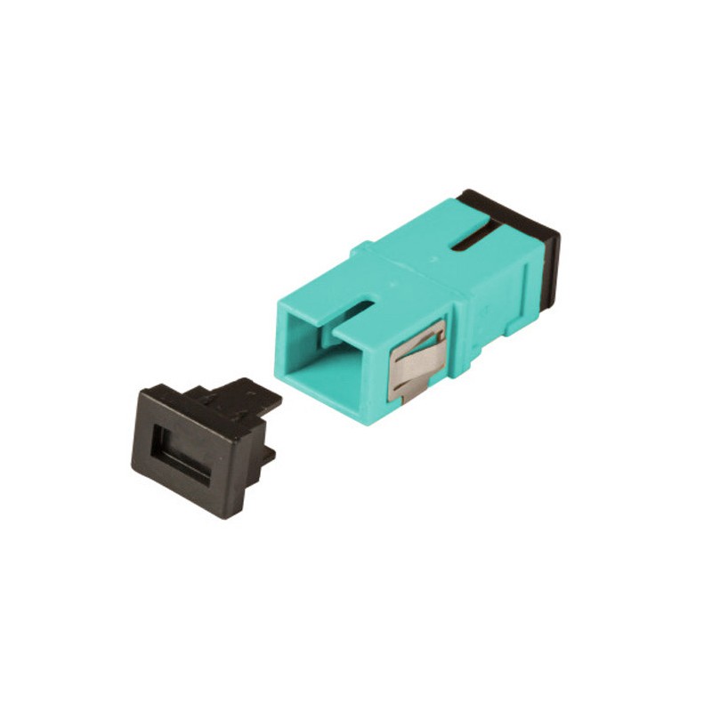 Adattatore a Bussola Keystone SC Simplex Multimodale OM3 Acqua Adattatore a Bussola Keystone SC Simplex Multimodale OM3 Acqua