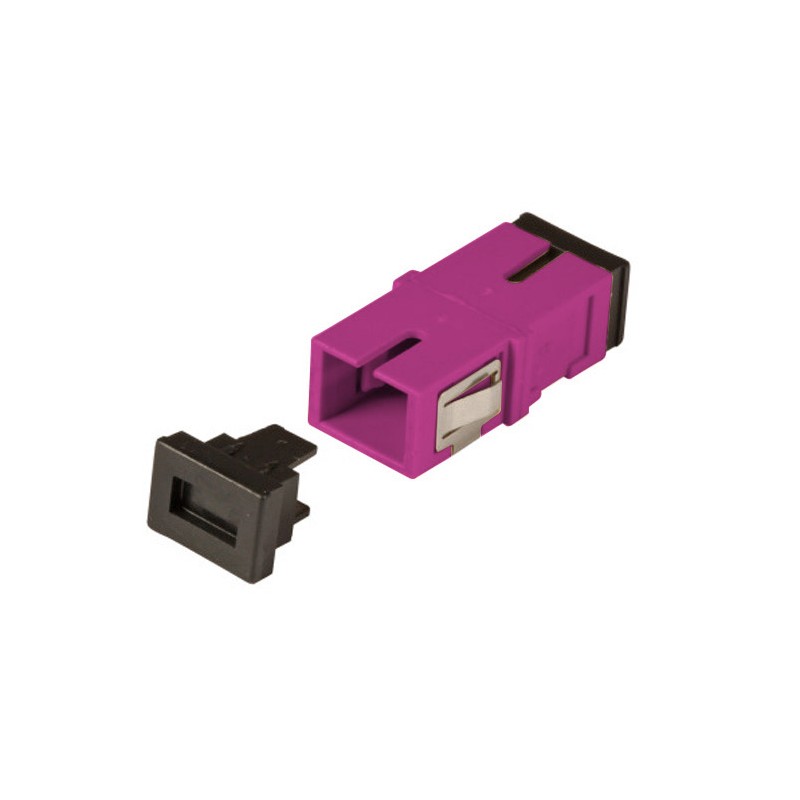 Adattatore a Bussola Keystone SC Simplex Multimodale OM4 Fucsia Adattatore a Bussola Keystone SC Simplex Multimodale OM4 Fucsia