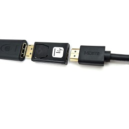 Adattatore Convertitore da DisplayPort DP 1.2 a HDMI 4K 60Hz Nero