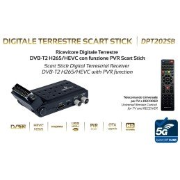 Ricevitore Digitale Terrestre DVB-T2 H265/HEVC