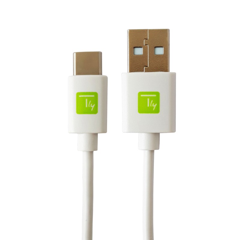 Cavo USB A Maschio 2.0 / USB-C™ Maschio 1m Bianco Cavo USB A Maschio 2.0 / USB-C™ Maschio 1m Bianco