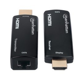 Extender HDMI Over Ethernet 1080p Compatto Nero