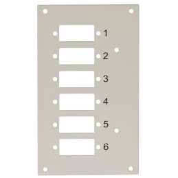 Pannello Frontale 6 Connessioni SC-Duplex per Box Ottico