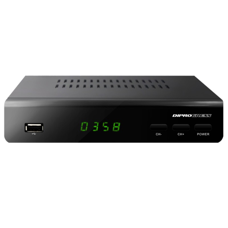 Decoder Ricevitore Digitale Terrestre DVB-T2 H265/HEVC 10bit