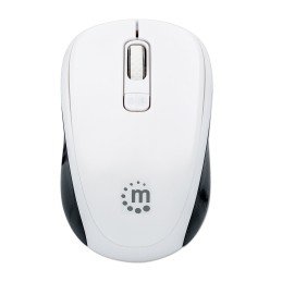 Mouse Dual-Mode Bluetooth e Wireless 2.4 GHz Bianco