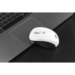 Mouse Dual-Mode Bluetooth e Wireless 2.4 GHz Bianco