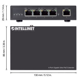 Ultra PoE Extender Gigabit 4 porte